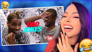 Dad Jokes  You Laugh You Lose  Dormtainment vs Dormtainment  Bunnymon REACTS [upl. by Anerev]