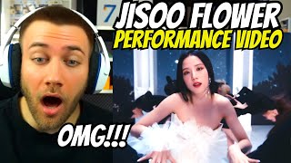 THE QUALITY 😳🤯 JISOO  ‘꽃FLOWER’ DANCE PERFORMANCE VIDEO  REACTION [upl. by Anole]