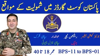 Pakistan Coast Guard Job  Coast Guard job  Salary  Duty  Armed Forces jobs [upl. by Tatiana290]