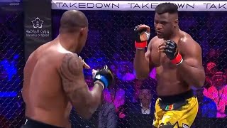 Francis Ngannou vs Renan Ferreira FULL FIGHT Highlights Recap [upl. by Paske]