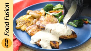 Restaurant Style Tarragon Chicken Recipe by Food Fusion [upl. by Iderf]