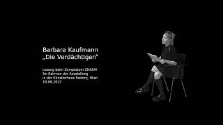 Barbara Kaufmann  „Die Verdächtigen“ [upl. by Ellessig]