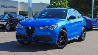 2022 Alfa Romeo Stelvio Veloce  Features Review amp POV Road Test [upl. by Ymmor21]