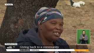 Service Delivery  Mooiplaas resident in Mpumalanga uses RAF payout to provide water for community [upl. by Phil]