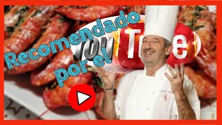 🔥💥Como hornear marisco gambones arguiñano💥Receta Deliciosa RD💥🔥 [upl. by Aysab]