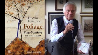 Duccio Demetrio presenta quotFoliage  Vagabondare in autunnoquot [upl. by Sioled526]