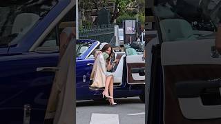 Billionaire Lady Boss with her ROLLS ROYCE in Monaco monaco billionaire luxurylifestylelife [upl. by Ehc]