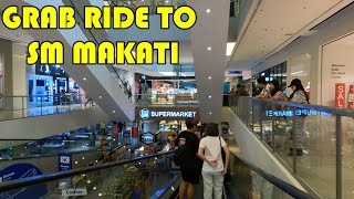 GRAB Ride From Gramercy Residences to SM MALL Makati  Exploring SM Makati 🇵🇭 [upl. by Ayatnahs238]