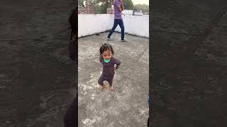 Madina or papa ke piche pad gaya elephant😯 funny comedy cutebaby 🥰🥰 [upl. by Wieren]