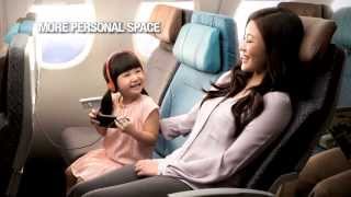 New Economy Class Seats  Singapore Airlines [upl. by Harriette]