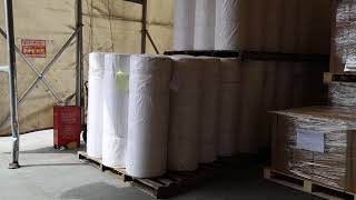 Medical Jumbo Gauze Roll 3000 Meters Raw Material Gauze Roll For Export [upl. by Durr]