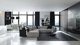 30 Black and White Interior Design [upl. by Alrep]