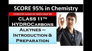 Hydrocarbons  AlkynesIntroduction amp Preparation of Part 8 [upl. by Ong]