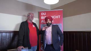 Deutsch Wagram  Frühstück mit dem SPÖ Stadtrat [upl. by Agosto]