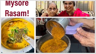 Mysore Rasam  Festival Traditional Mysore Rasam  Meenama shares the Mysore Rasam Powder recipe [upl. by Purvis]