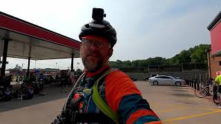 RAGBRAI 2024 Burlington IA Highlights 4K [upl. by Oicanata]