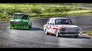 Wartburg 353 vs Lada 2105  Schleizer Dreieck Classic GP  Highlights [upl. by Jedidiah59]