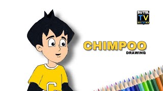 Chimpoo Simpoo  चिम्पू सिम्पू  New Drawing Easy Step [upl. by Anitniuq488]