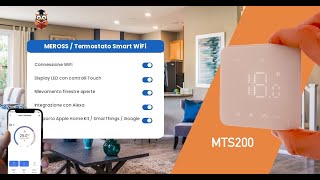 Meross MTS200 Termostato WiFi Smart che ti fa risparmiare [upl. by Amzaj]