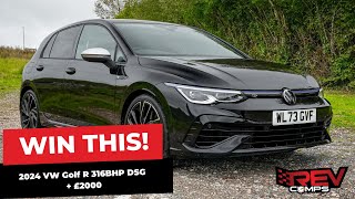 WIN THIS 2024 VW Golf R 316BHP DSG  £2000 [upl. by Cully192]