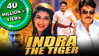 Chiranjeevi Superhit Action Hindi Dubbed Movie  Indra The Tiger  Sonali Bendre [upl. by Sitarski]