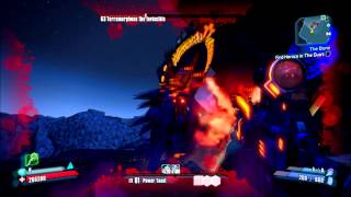 Borderlands 2 Krieg Kills Terramorphous the Invincible 2 Minutes 30 Seconds UVHM Solo PC [upl. by Etnahs977]