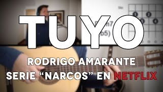 Tuyo Rodrigo Amarante Tutorial Cover  Guitarra Mauro Martinez [upl. by Portugal]