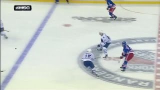 Stepan beats Bernier from center ice [upl. by Onit]