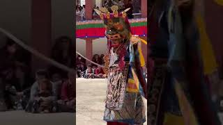 Mahakala Mask Dance Chaam ladakh [upl. by Macdougall]