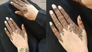 Latest Finger Mehndi Design 2020  Most Easy and Stylish Fingertip Mehndi Design For Beginners 2020 [upl. by Mildrid]