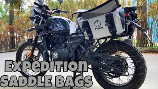 Best Saddle Bags for Himalayan❤️  Rynox Expedition  Stormproof  Waterproof  Touring Setup [upl. by Eidnar55]