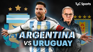 EN VIVO 🔴 ARGENTINA vs URUGUAY  Eliminatorias Sudamericanas ⚽ ¡Juega la SCALONETA por TyC SPORTS [upl. by Clarice655]