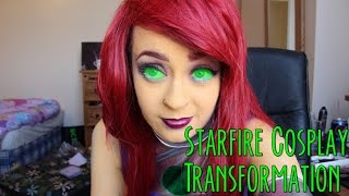 Starfire Cosplay Transformation [upl. by Maiga141]