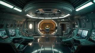 Spaceship Medical Lab Ambience SciFi Ambiance for Sleep Study Relaxation [upl. by Ettezzil]