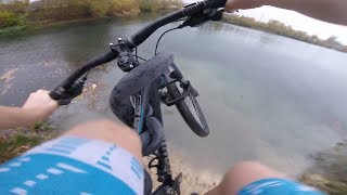 VTT  SAUTER DANS UN LAC EN VTT  30 000 ABONNÉS [upl. by Arturo]