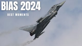 Bucharest International Airshow Best Moments  BIAS 2024 [upl. by Nosneb]