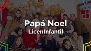 Visita de Papá Noel LicenInfantil [upl. by Aloysius]