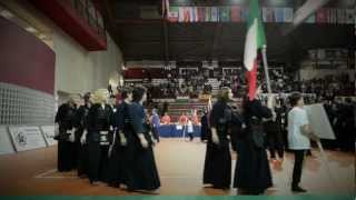 2012 WKC 15° Campionato del Mondo di Kendo la nazionale italiana  Team Italy [upl. by Snow]