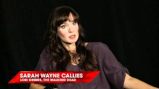 The Walking Dead Cast Eats Brains [upl. by Dillie]