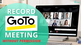 How to Record GoToMeeting as Attendee without Permission 2023 [upl. by Aidam235]