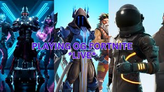 PLAYING OG FORTNITE WITH PROJECT NOVA LIVE [upl. by Gudrin551]