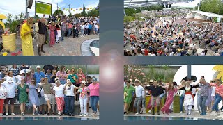 Der Lerchenberg tanzt Sirtaki  Zorbas dance   ZDF Fernsehgarten 02072023 [upl. by Kentiggerma899]