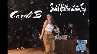 Cardi B live Bodak Yellow Latin Trap w Message from Cardi at the end Original HD Vid [upl. by Solotsopa698]