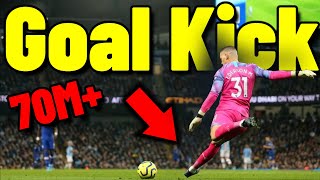 Take Goal Kicks Like A Pro  How To Kick The Ball Far  Goalkeeper Tips amp Drills  Longball Tutorial [upl. by Rothmuller]