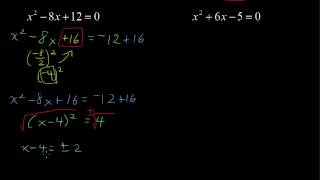 How to Solve Factoring Quadratic Trinomials by Completing the Square  Algebra Tips [upl. by Anes]