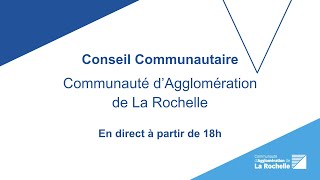 Conseil communautaire 04042024 18h [upl. by Rabelais]