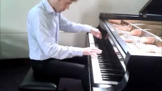 Cécile Chaminade Thème Variée Opus 89 played by Bas Verheijden [upl. by Juta]