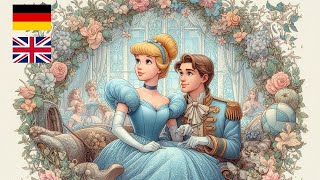 Learn GERMAN with Cinderella  GermanEnglish Story [upl. by Ycaj]