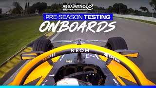 Debut of the GEN3 Evo  Formula E PreSeason Testing [upl. by Venuti663]