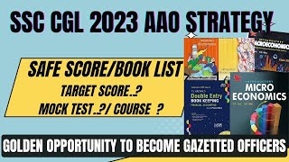 Gazetted officer बनने का मोका   How to prepare for SSC CGL 2023 AAO Strategy [upl. by Gujral967]